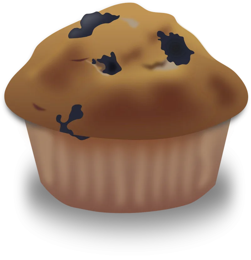Cupcake Muffin Blueberry muffin Stickdatei – Kinder