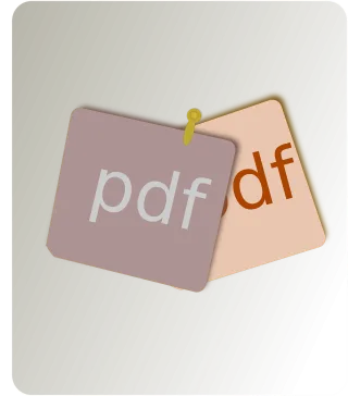 Pdf File type Document Stickdatei