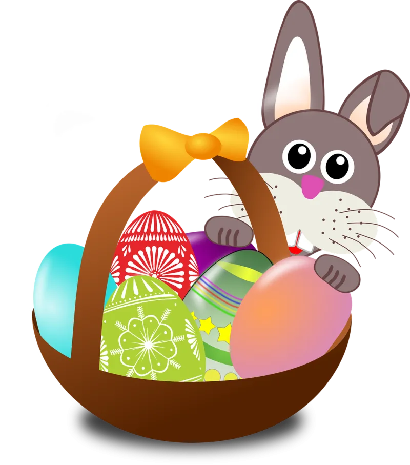 Easter Bunny Eggs Stickdatei – Weihnachten