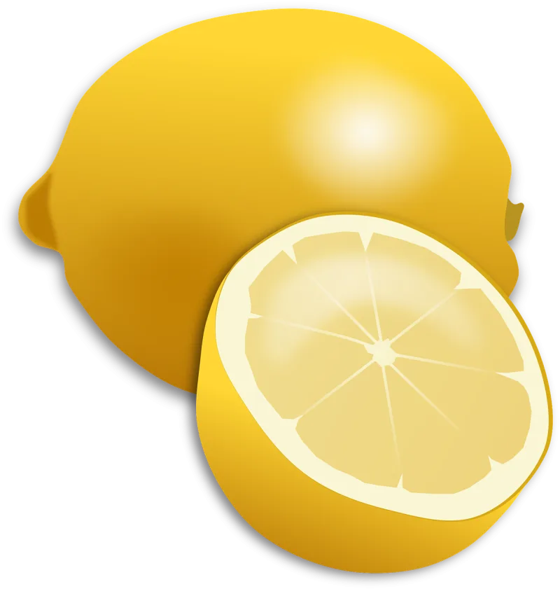 Lemon Fruit Food Stickdatei – Essen & Trinken