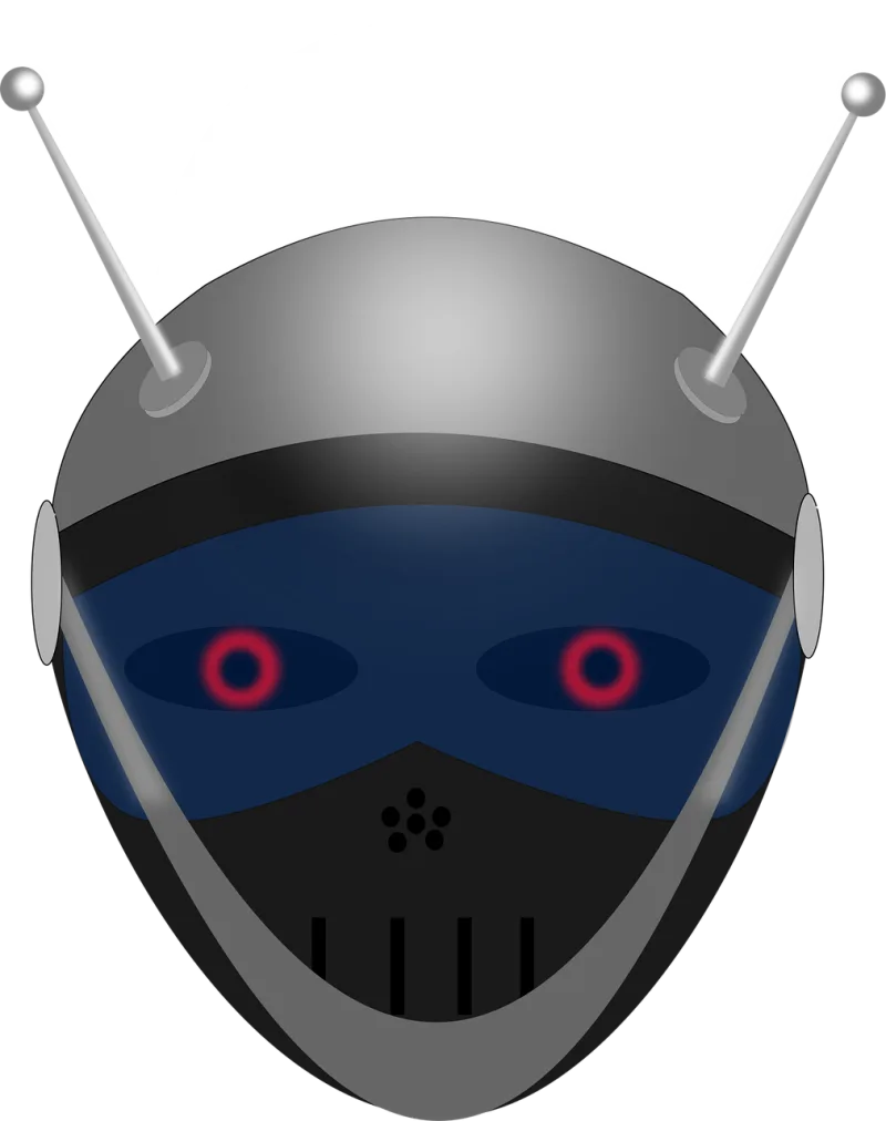 Android Iron man Face Stickdatei – Kinder