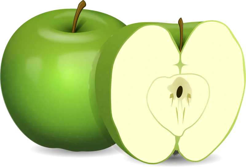 Apple Fruit Food Stickdatei – Essen & Trinken