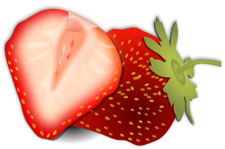Strawberries Fruit Food Stickdatei – Essen & Trinken