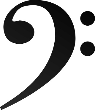 Bass Clef F-clef Stickdatei