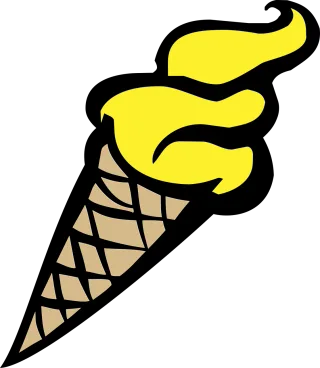 Cone Cornet Nature Stickdatei