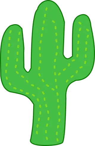 Cactus Thorns Spikes Stickdatei