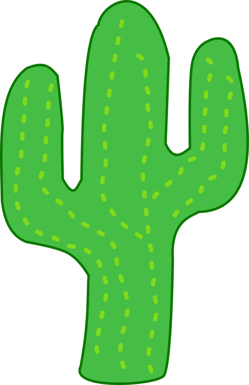 Cactus Thorns Spikes Stickdatei – Natur