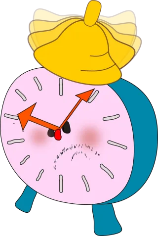Alarm-clock Ringing Bells Stickdatei