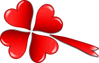 Clover Trefoil Love Stickdatei