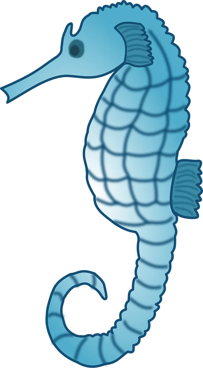 Seahorse Fish Nature Stickdatei – Sport