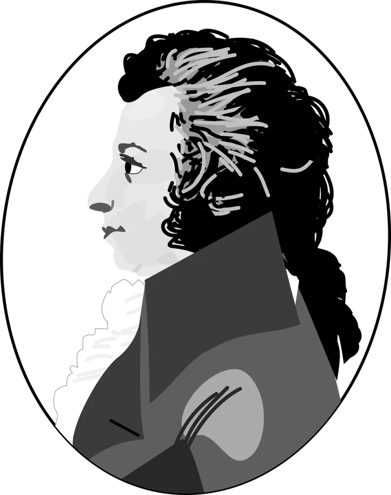 Wolfgang amadeus mozart Composer Classical music Stickdatei – Musik