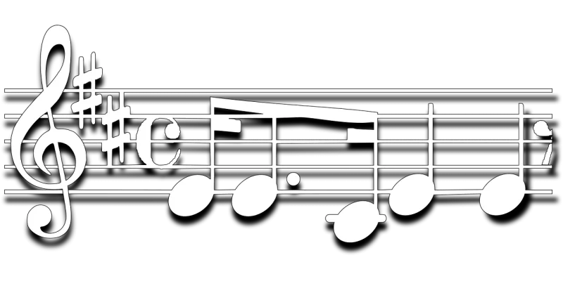 Music Melody Notes Stickdatei – Musik