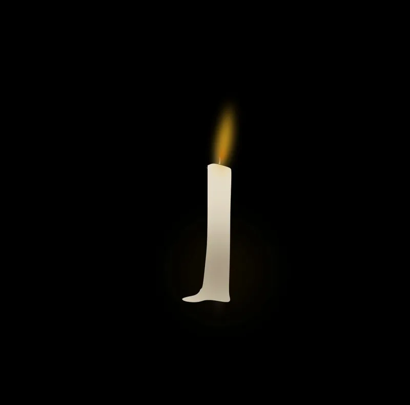 Candle Flame Buddha Stickdatei – Weihnachten