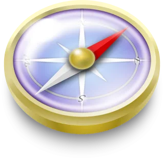 Navigation Compass Direction Stickdatei