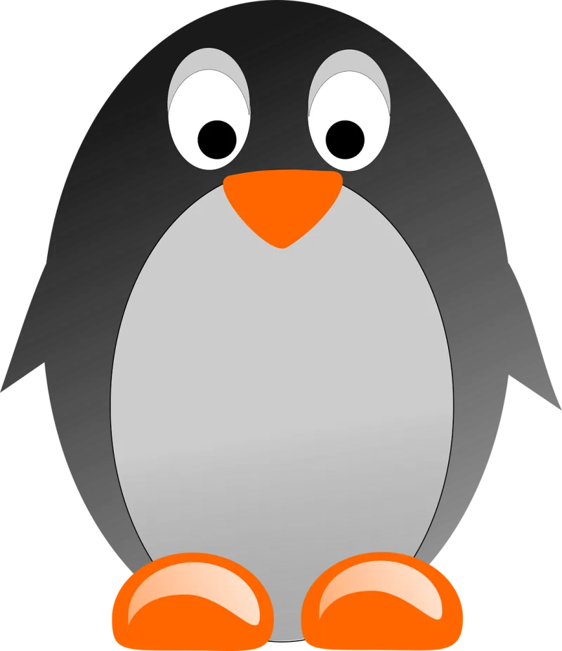 Penguin Tux Bird Stickdatei – Tiere