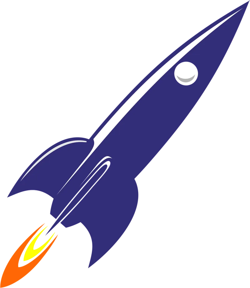 Rocket Cosmic Spaceship Stickdatei – Kinder