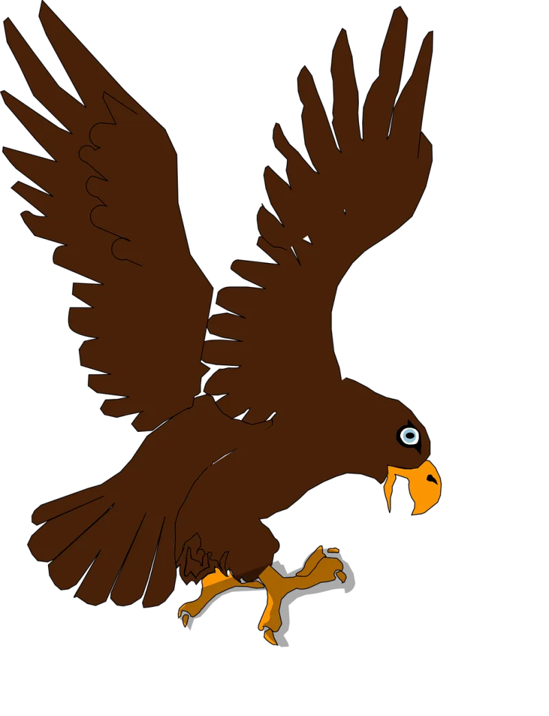 Eagle Raptor Bird of prey Stickdatei – Tiere