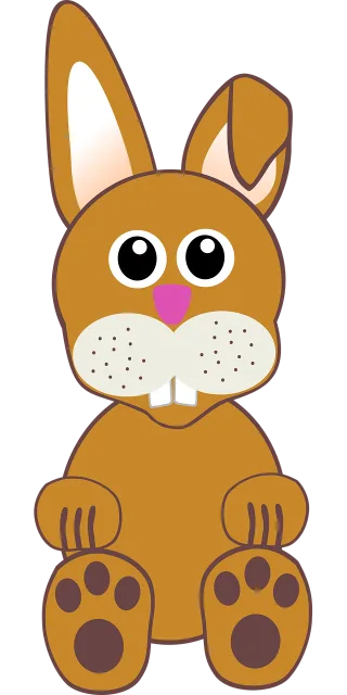 Bunny Rabbit Hare Stickdatei – Tiere