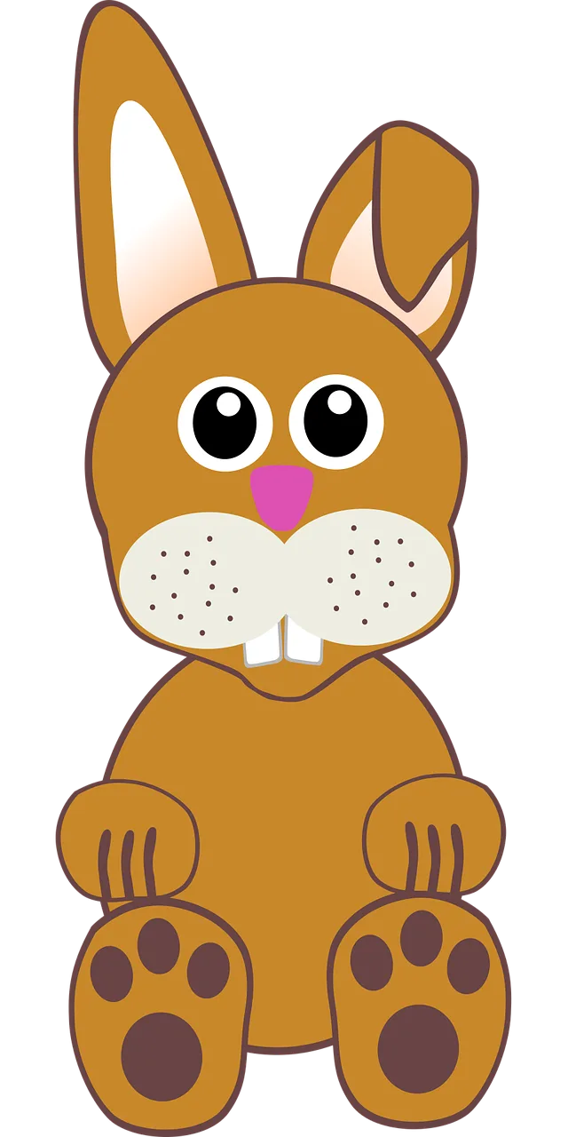 Bunny Rabbit Hare Stickdatei – Tiere