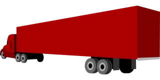 Trailer Goods traffic Truck Stickdatei