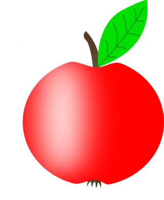 Apple Red Fruit Stickdatei