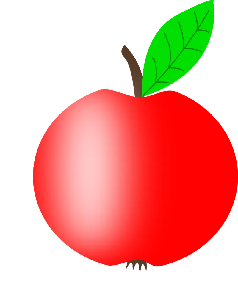 Apple Red Fruit Stickdatei – Essen & Trinken