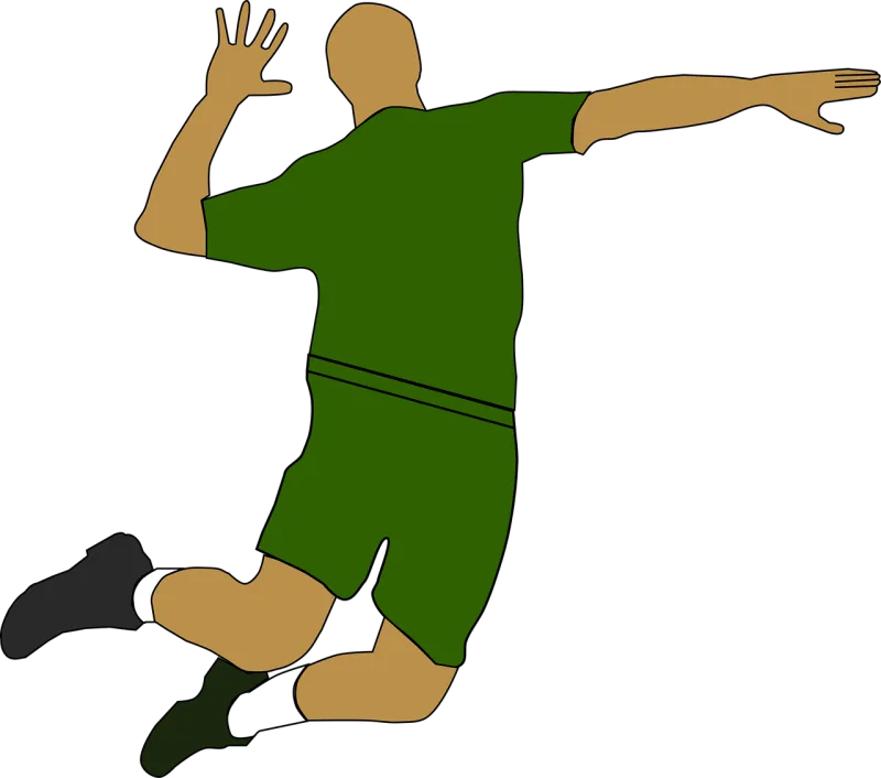 Volleyball Volley Player Stickdatei – Sport