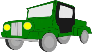 Jeep Vehicle Four-wheel drive Stickdatei – Fahrzeuge