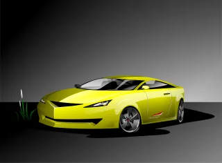 Lamborghini Racing car Sports car Stickdatei