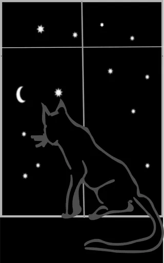 Cat Feline Animal Stickdatei – Tiere