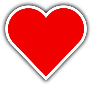 Heart Love Red Stickdatei