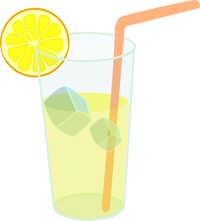 Lemonade Glass Ice Stickdatei – Kinder