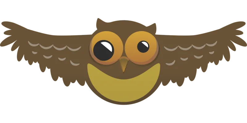 Owl Weird Nature Stickdatei – Tiere
