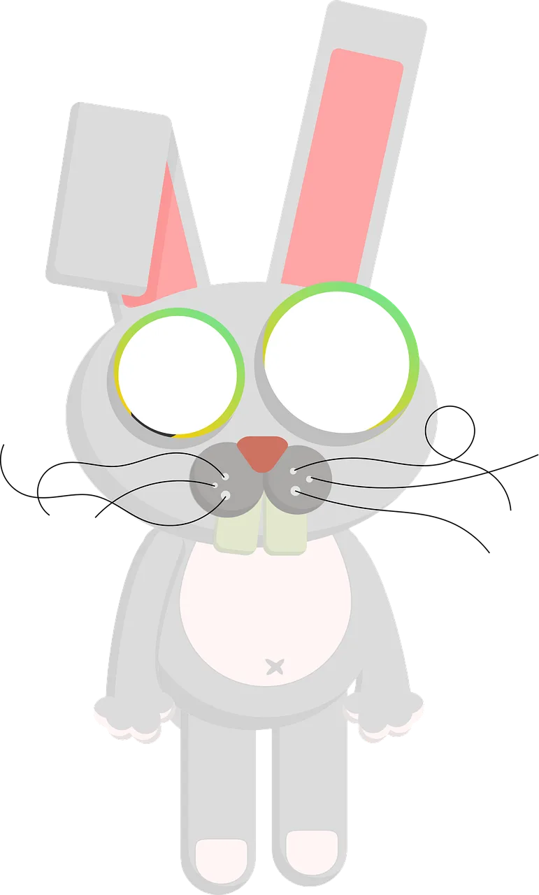 Rabbit Bunny Easter Stickdatei – Tiere