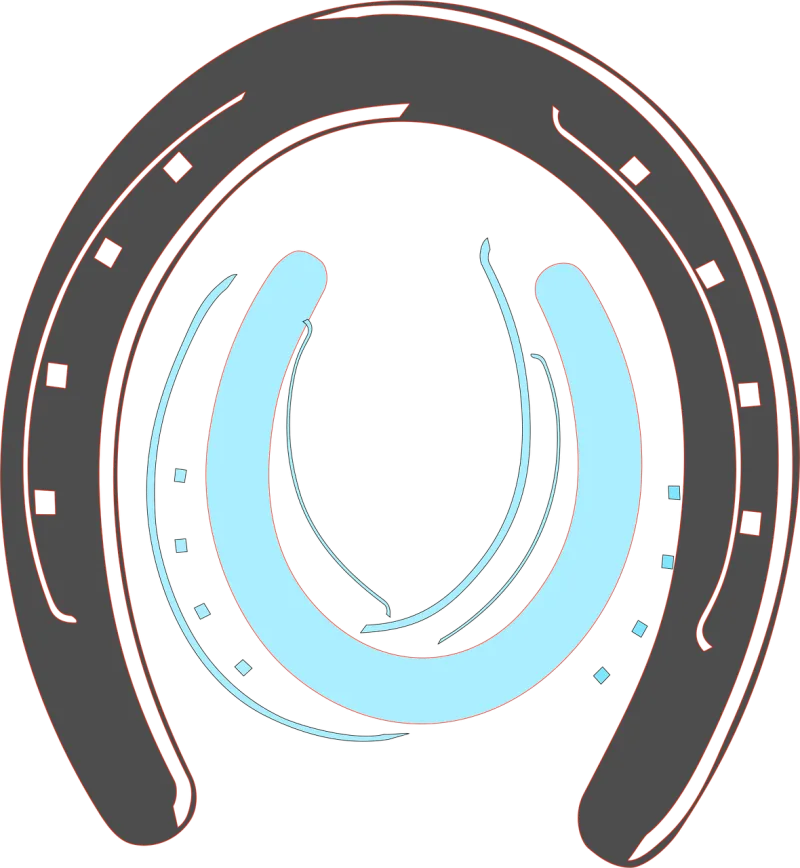 Horseshoe Nature Horse shoe Stickdatei – Tiere