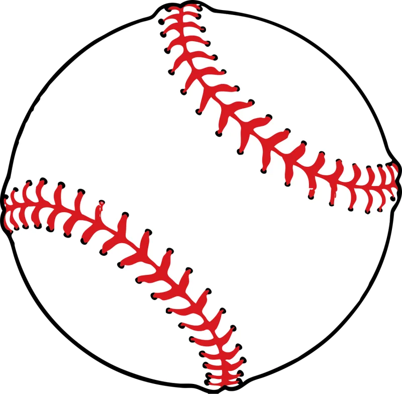 Baseball Ball Softball Stickdatei – Sport