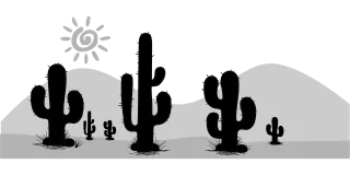 Cacti Desert Death valley Stickdatei