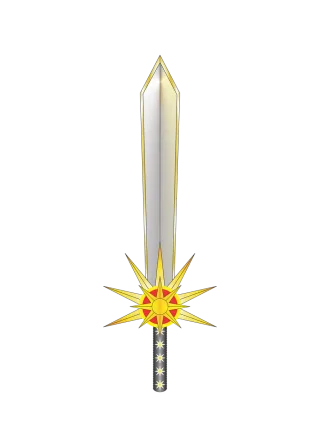 Sword Sun Blade Stickdatei – Natur