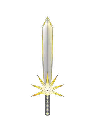 Sword Star Blade Stickdatei