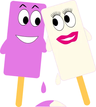 Ice cream lollipops Popsicles Sweet Stickdatei