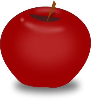 Apple Fruit Healthy Stickdatei