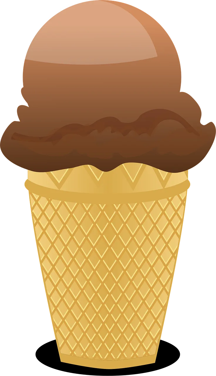 Cone Ice cream Waffle Stickdatei – Essen & Trinken