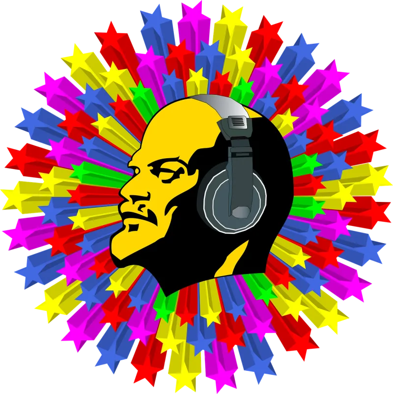 Communism Lenin Socialism Stickdatei – Musik