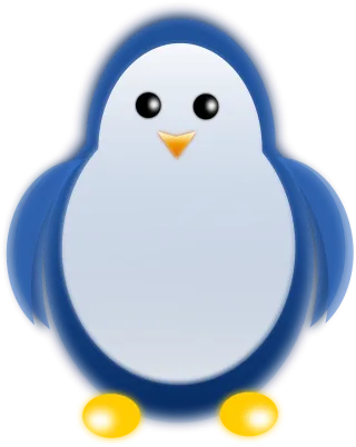 Penguin Adorable Abstract Stickdatei