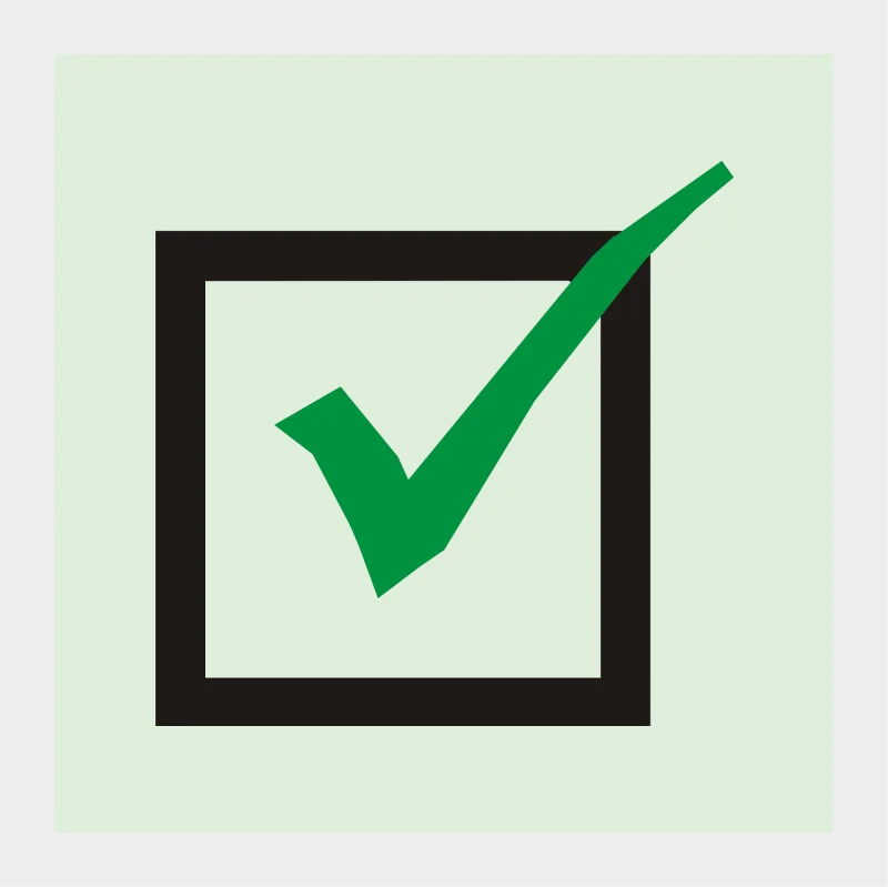 Checkbox Checked Check Stickdatei – Sport