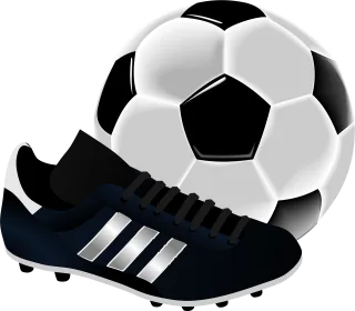 Soccer Football Football boot Stickdatei