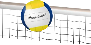 Volleyball Nature Beach volleyball Stickdatei