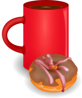 Breakfast Bakery Coffee break Stickdatei