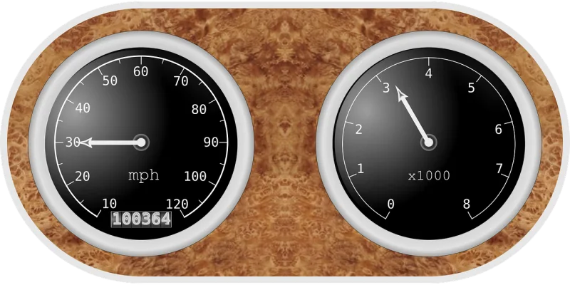 Speedometer Tachometer Instruments Stickdatei – Fahrzeuge