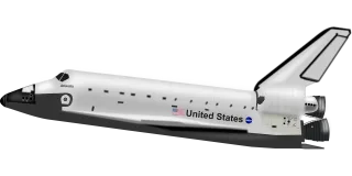 Space shuttle Atlantis Nasa Stickdatei